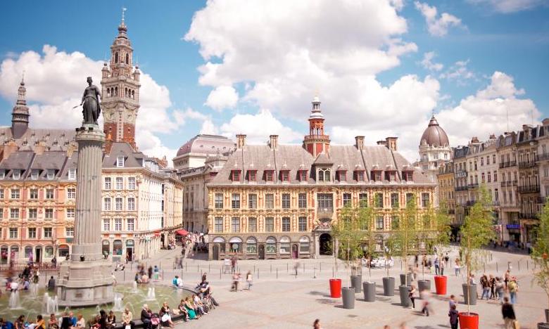 Lille&#039;s main square - The Grand Place