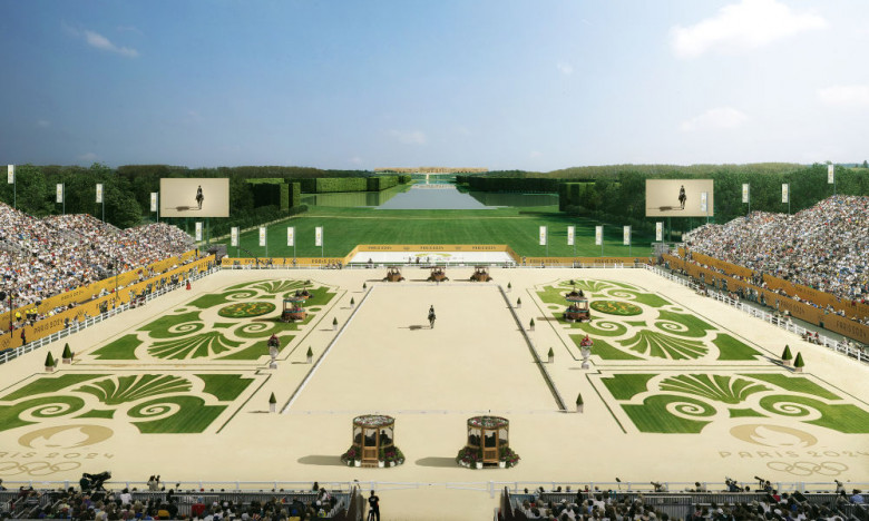 Paris 2024 Equestrian events @ the Château de Versailles