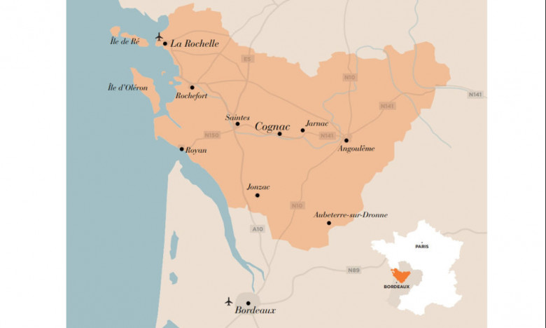 Charentes | Explore Cognac Map