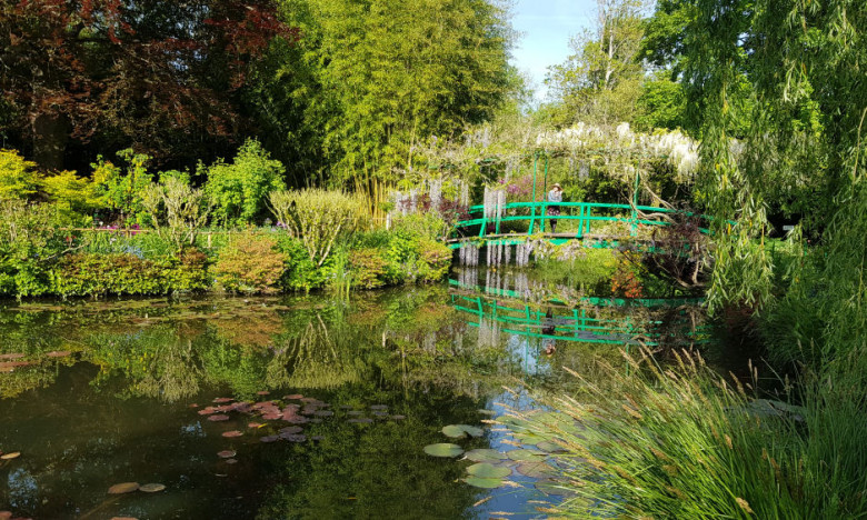 Monet gardens in Giverny