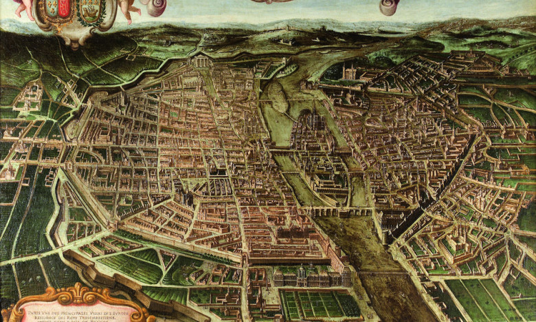 Giovanni-Maria Tamburini, Map of Paris created 1632-1641