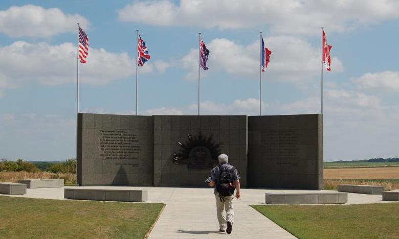 WWI Le Hamel Memorial in Picardy