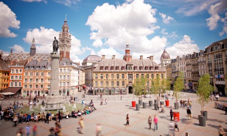 Lille's main square - The Grand Place