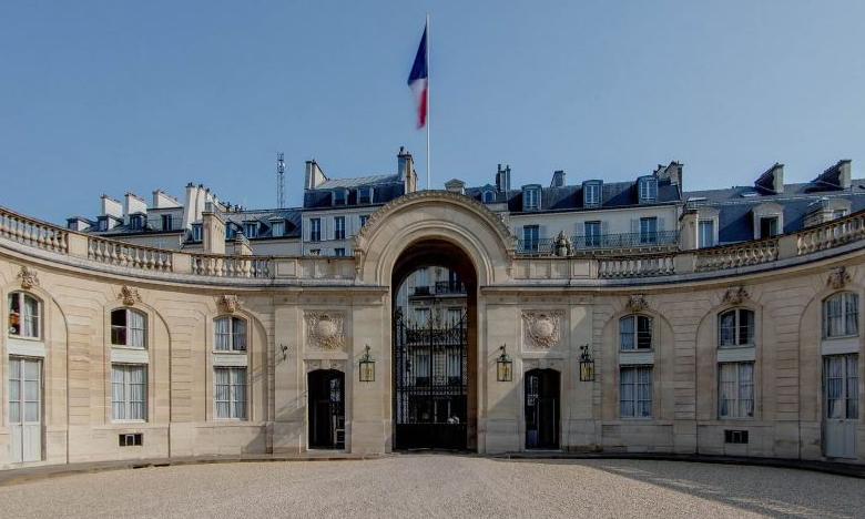 Elysée Palace Ceremonial Courtyard