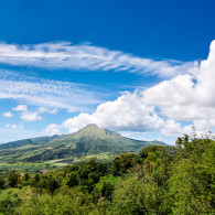 Mount Pelée volcano