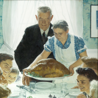 Freedom from fear & Freedom from want, Norman Rockwell